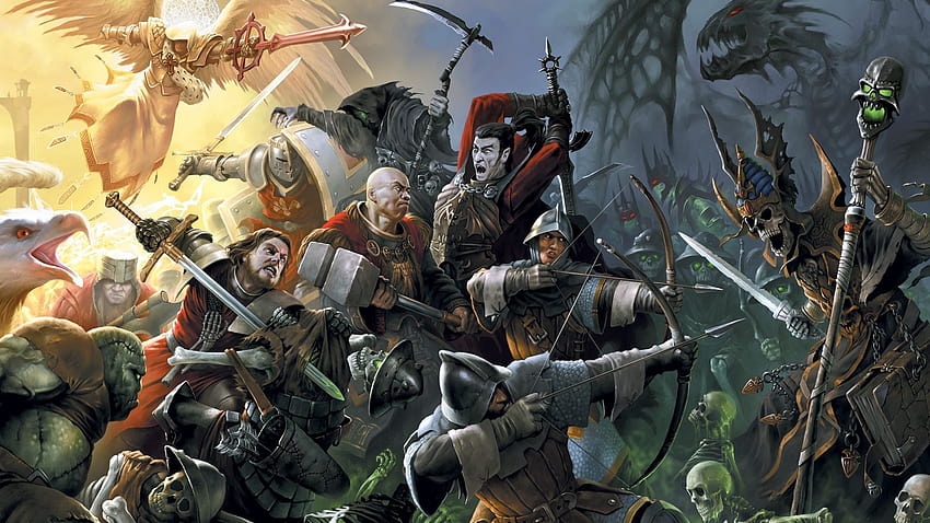 Warhammer Fantasy 1920x1080, pertempuran fantasi warhammer Wallpaper HD