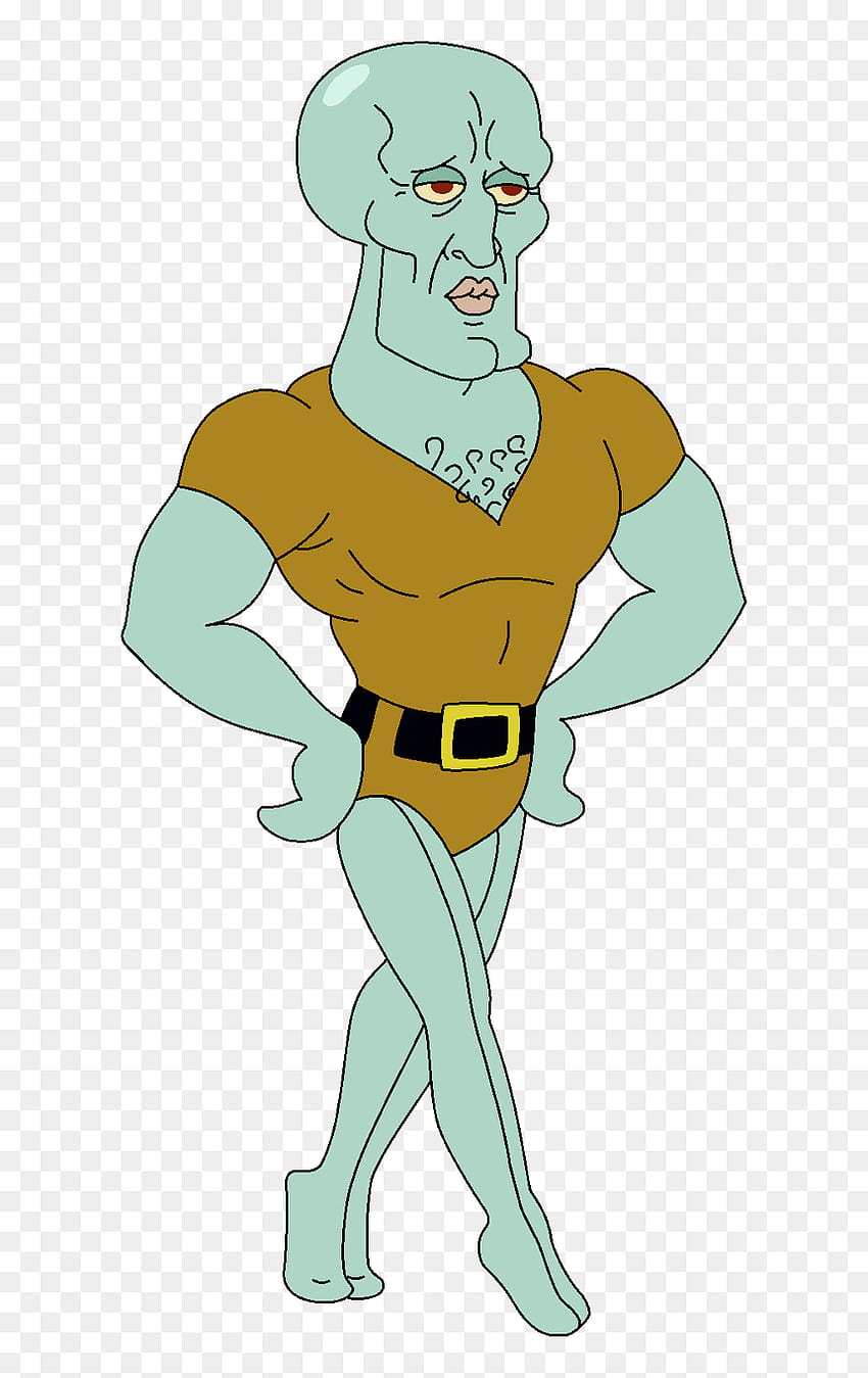 Handsome Squidward, Png HD phone wallpaper