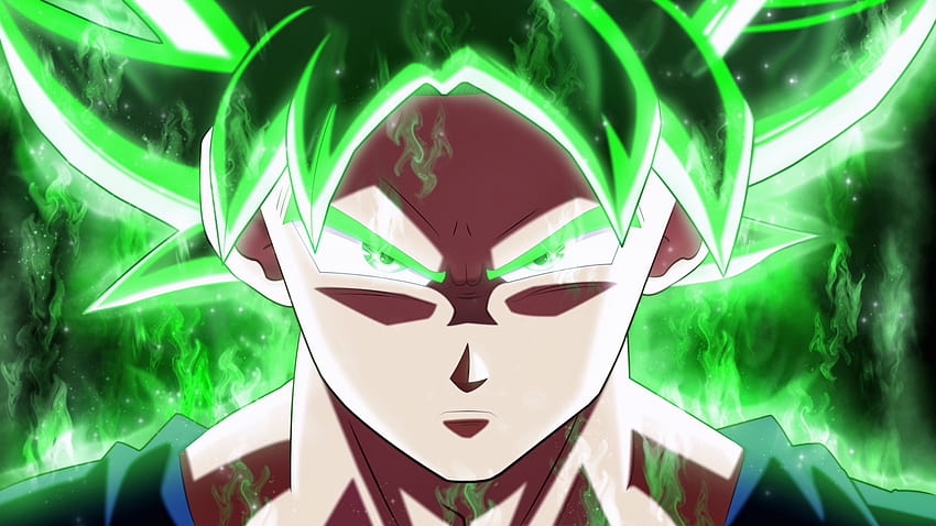 Super Saiyan Green Goku HD wallpaper