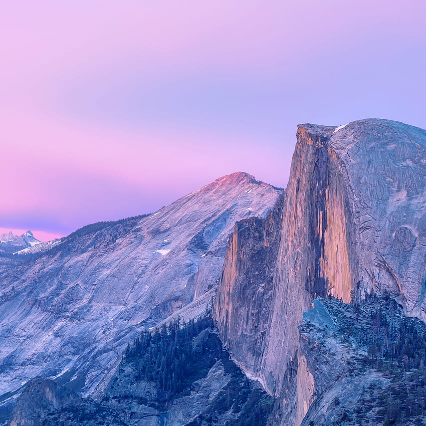 Purple Magnificent Mountains Landscape iPad Air, purple mountain HD phone wallpaper
