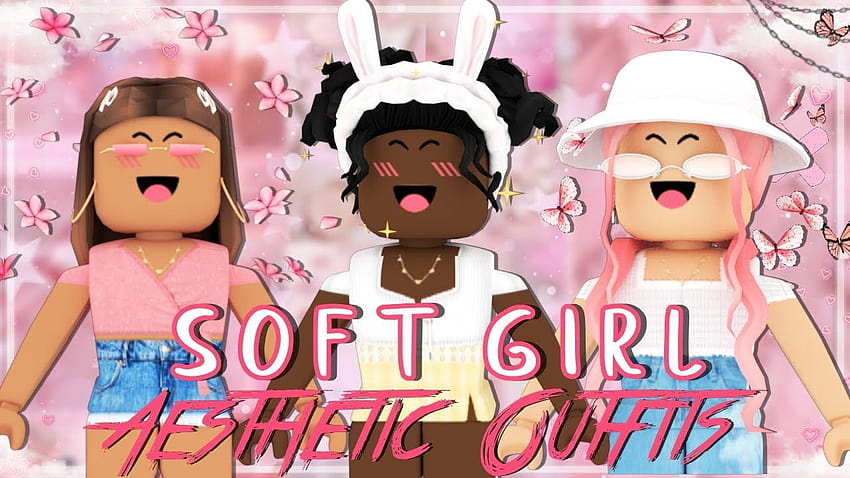 5 Aesthetic Soft Girl Roblox Outfits! I *w/codes* I Butterflii I