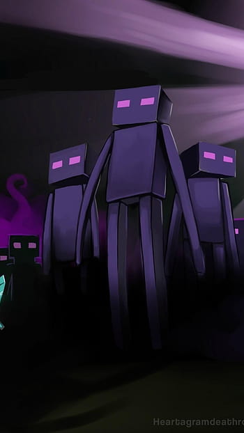 Enderman Girl Wallpaper Edit by RickyNexus on DeviantArt