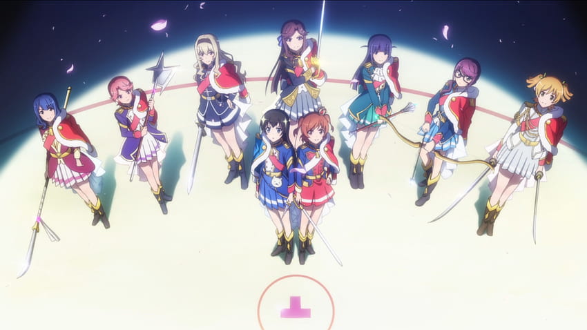 İnceleme: Shoujo☆Kageki Revue Starlight Anime HD duvar kağıdı