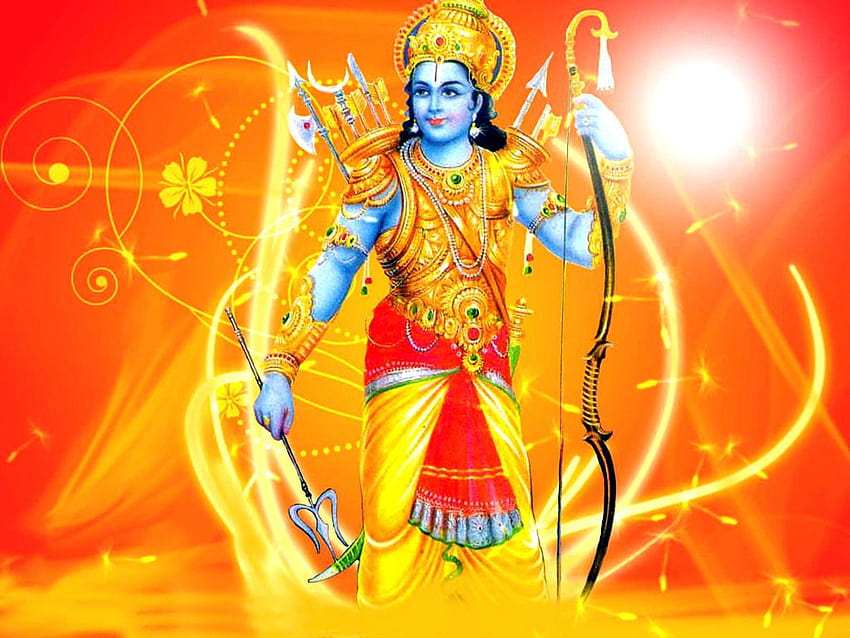 God Sri Rama, lord rama HD wallpaper