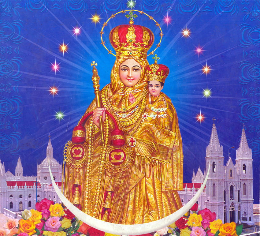Our Lady of Good Health in 2021, velankanni HD wallpaper