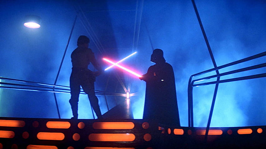 Empire Strikes Back Group, Star Wars Das Imperium schlägt Luke Skywalker gegen Darth Vader zurück HD-Hintergrundbild
