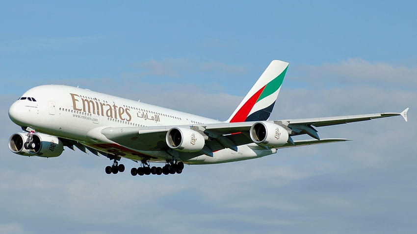 Linhas Aéreas Emirates papel de parede HD