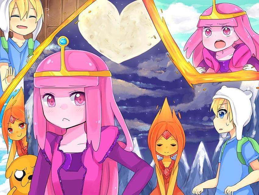 Adventure Time Anime, adventure time finn anime HD wallpaper