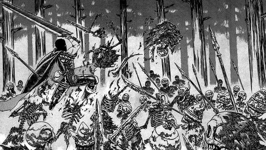 friendly Berserk panels, manga thanksgiving HD wallpaper