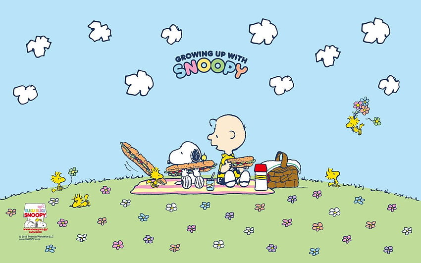 170 ideas de Snoopy, cacahuetes caen fondo de pantalla