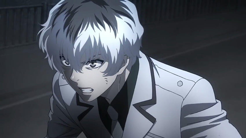 Haise Sasaki protecting his team in Tokyo Ghoul: Re anime. HD wallpaper