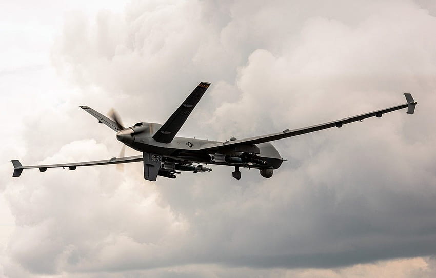 UNITED STATES AIR FORCE, Unbemanntes Luftfahrzeug, MQ, mq 9 Reaper HD-Hintergrundbild