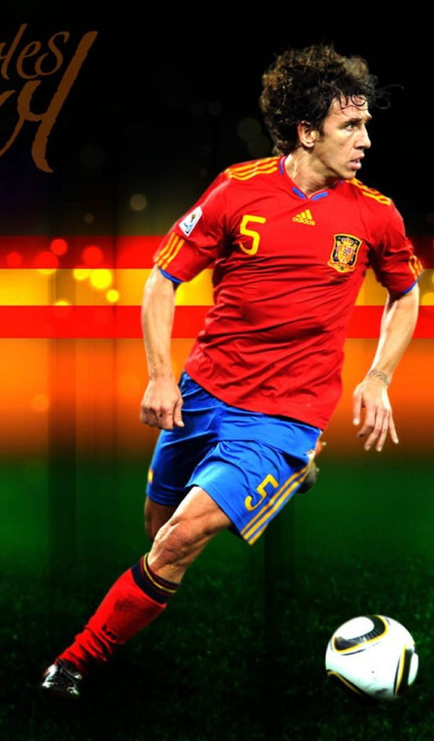 El defensor futbolista Barcelona Carles Puyol 600x1024, carles puyol españa fondo de pantalla del teléfono