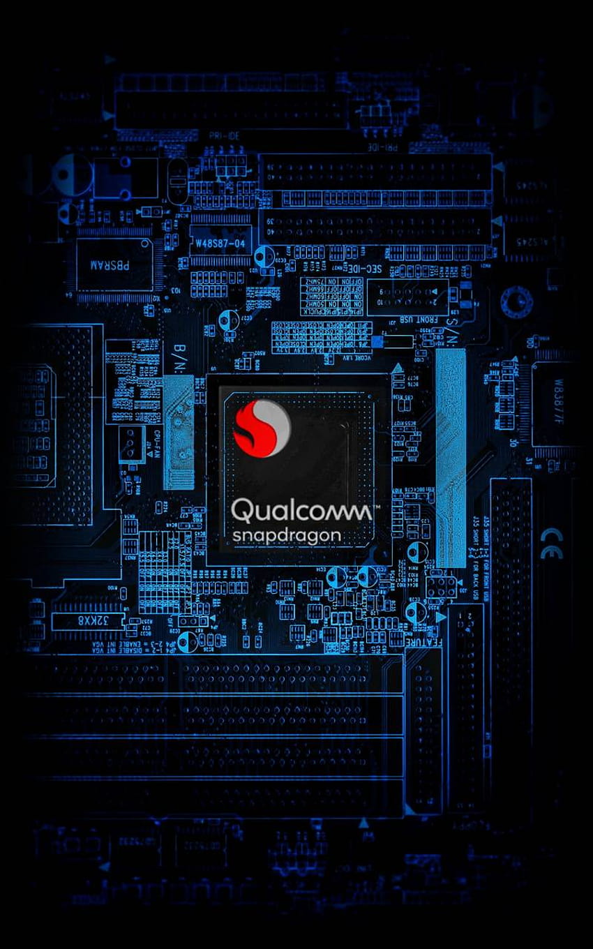 Snapdragon-Chip und Hintergründe, Qualcomm Snapdragon HD-Handy-Hintergrundbild