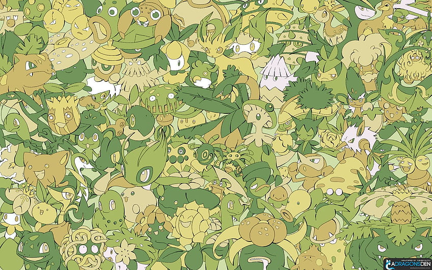 Grass Pokemon, pokemon grass HD wallpaper