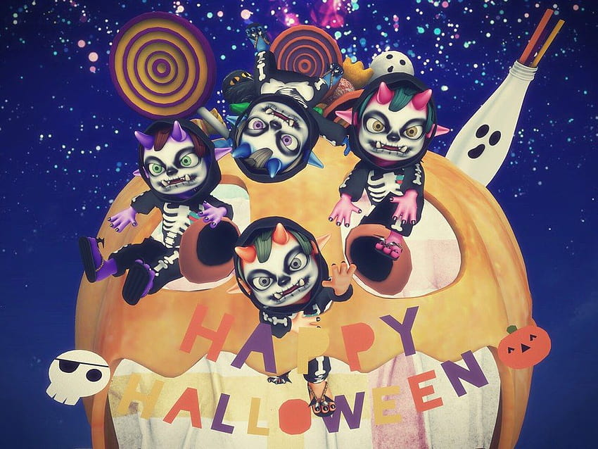 MINDS HALLOWEEN 09, gacha club halloween HD wallpaper