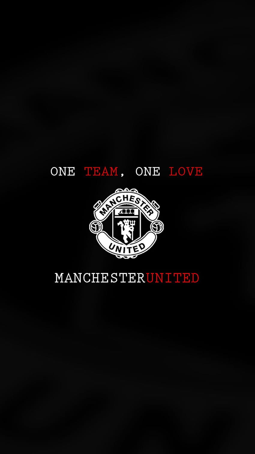 Manchester United Macbook, manchester united black HD phone wallpaper