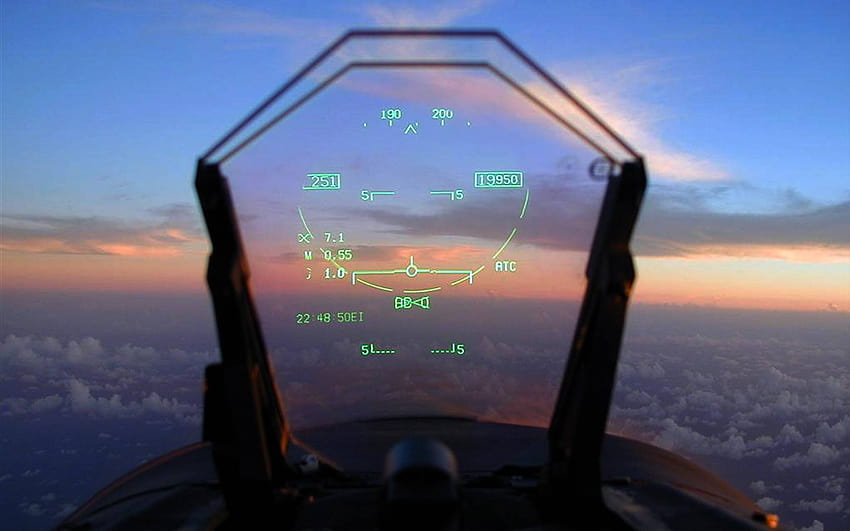 Pour > Cockpit d'avion de chasse Fond d'écran HD