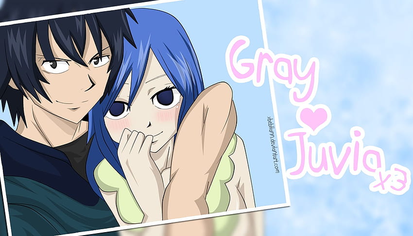 Gray and Juvia Gruvia by xBebiiAnn [1594x912] for your , Mobile & Tablet HD wallpaper