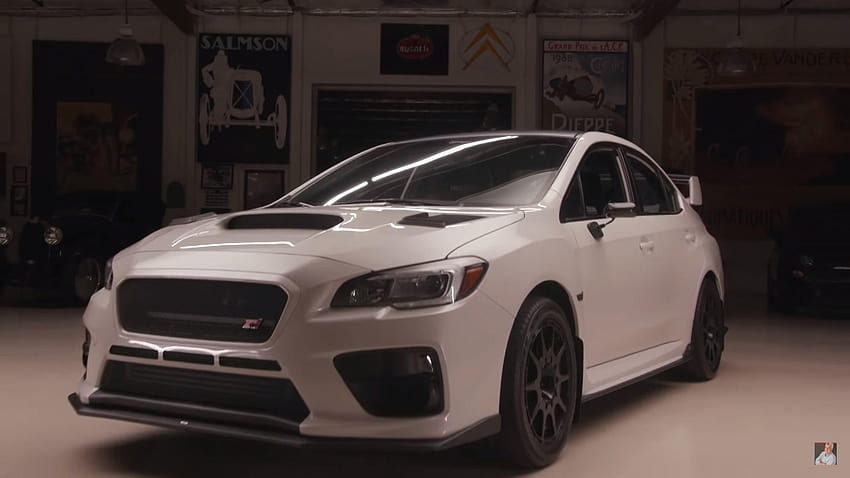 Bucky Lasek Brings His Tuned Subaru WRX STI To Jay Leno's Garage HD wallpaper