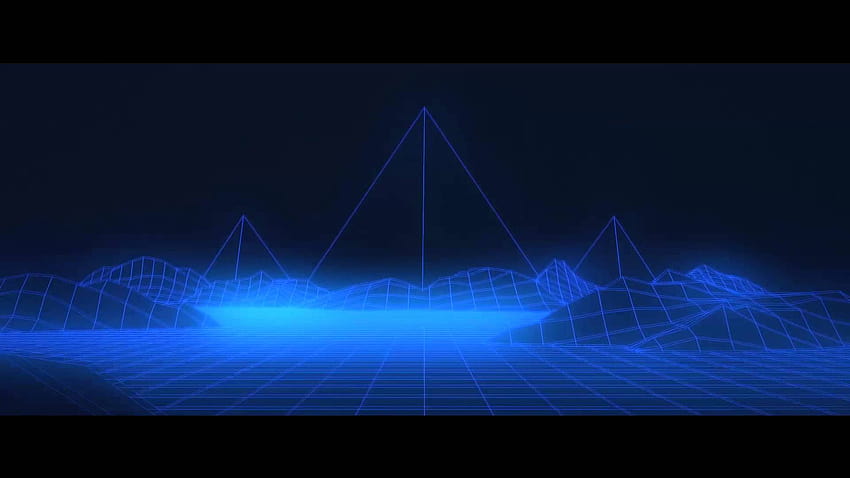 ¡Paquete de muestra Synthwave! – Vincenzo Salviavincenzosalvia, retrowave blue fondo de pantalla