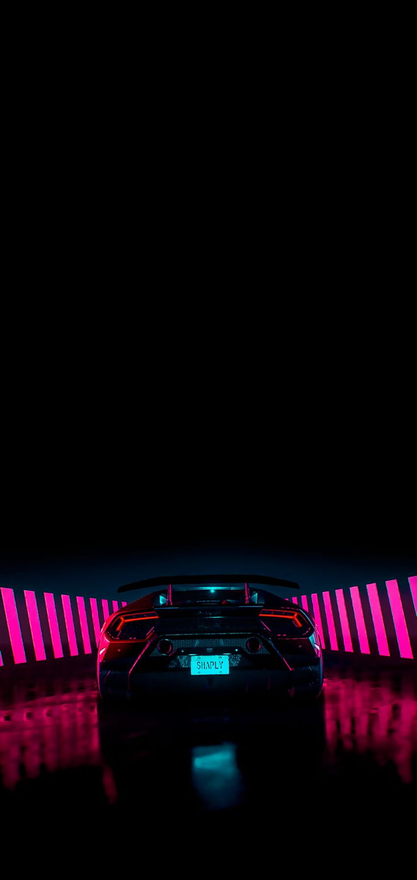 Abstract Car Wallpaper for iPhone 11 Pro
