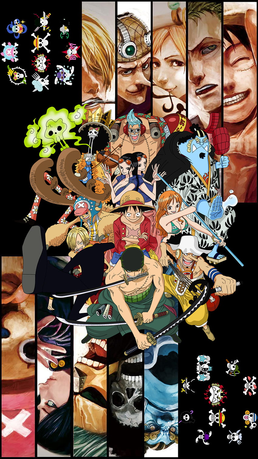 One Piece Portrait , & backgrounds, one piece crew android HD phone wallpaper
