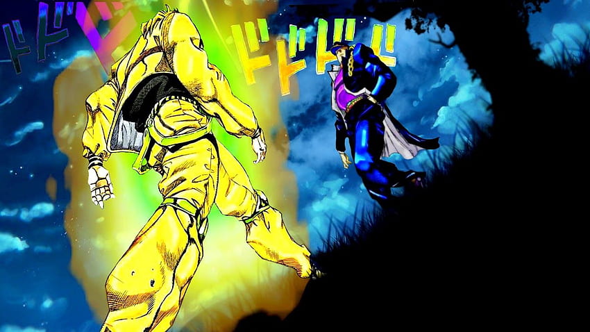 Dio gegen Jotaro HD-Hintergrundbild