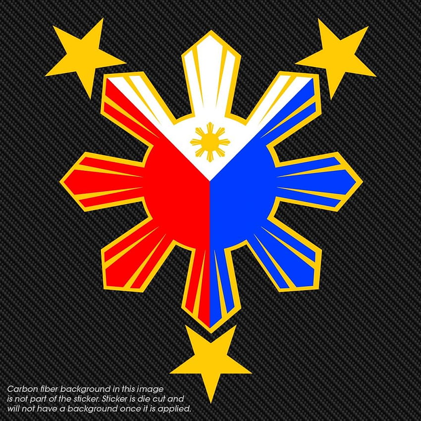 Decalque de janela de orgulho filipino Pinoy Pride Papel de parede de celular HD