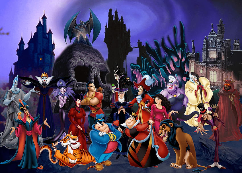 Disney Villains on Dog, movie heroes and villains HD wallpaper