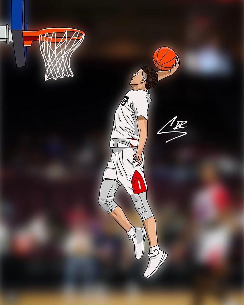 Follow For Cartoon! on Instagram: “Art of Lamelo Ball HD phone wallpaper