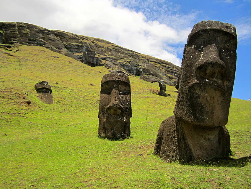 Study: Easter Island May Have Had Population of 17,500 in Its, easter island airport HD wallpaper