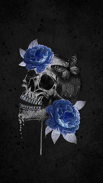 Download Skull Rose Aesthetic Wallpaper  Wallpaperscom
