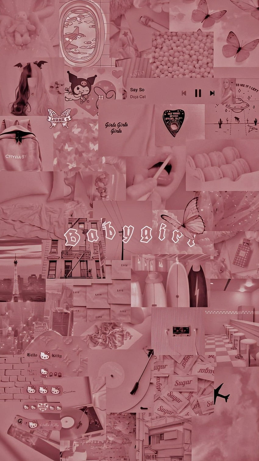 Soft Pink Aesthetic diposting oleh Samantha Tremblay, gadis lembut wallpaper ponsel HD
