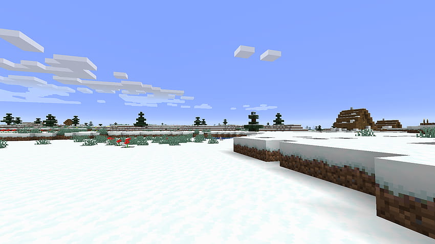 Snowy Plains – Minecraft Wiki, minecraft winter HD wallpaper