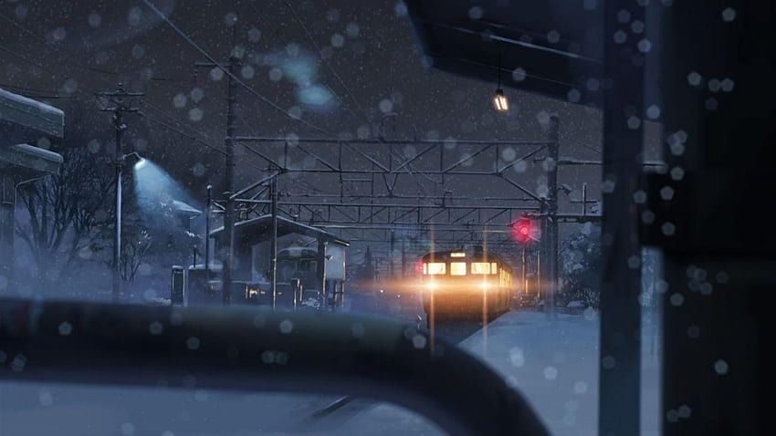 Makoto Shinkai 5 Centimeters Per Second HD wallpaper