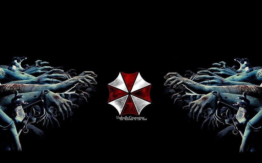 Resident Evil Backgrounds Group, corporación paraguas fondo de pantalla