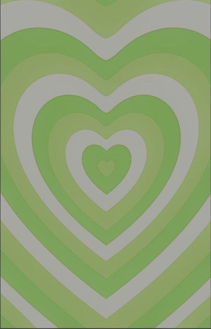 Pin on Printables, green aesthetic heart HD phone wallpaper