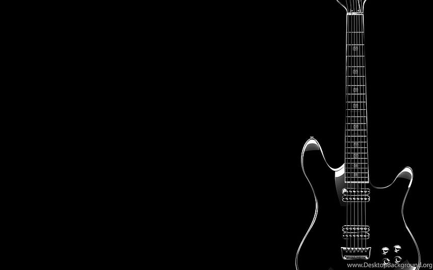Черен Apple Iphone китара фонове HD тапет