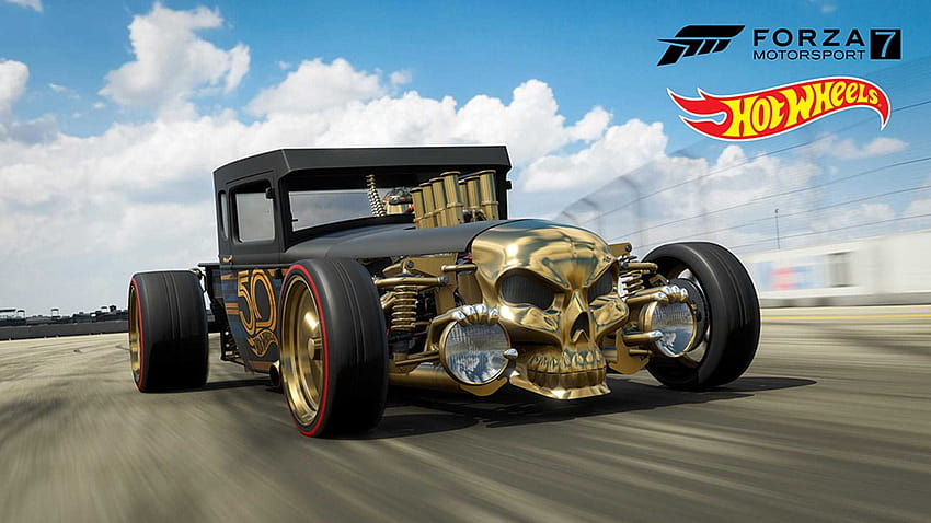 Classic Hot Wheels Joining Forza Motorsport 7 In Update, twin mill 50th black and gold HD wallpaper