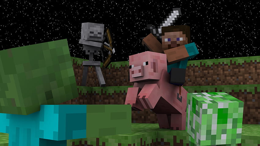 7 Episches Minecraft, Minecraft Survival-Serie HD-Hintergrundbild