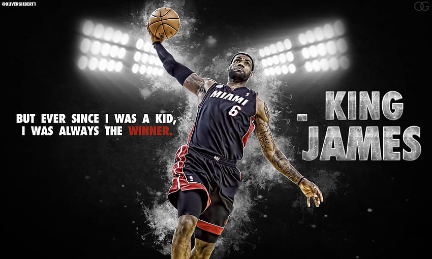 LeBron James Basketball Quote King James 209 [2500x1500] for your , Mobile & Tablet, nba quotes HD wallpaper