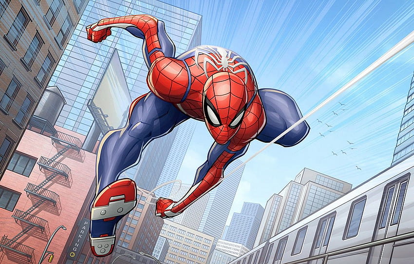 Spiderman Comic posté par Christopher Anderson, spider man marvel comics Fond d'écran HD