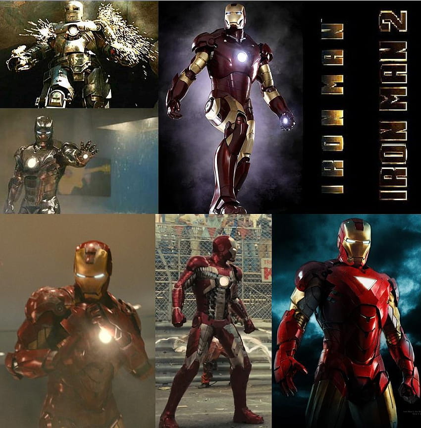 Iron Man Suit oleh Bournekiller, semua setelan iron man wallpaper ponsel HD