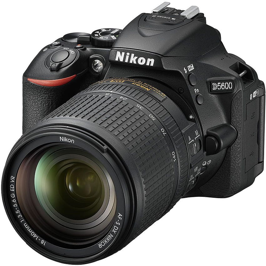 กล้อง DSLR Nikon D5600 พร้อม 18 วอลล์เปเปอร์โทรศัพท์ HD