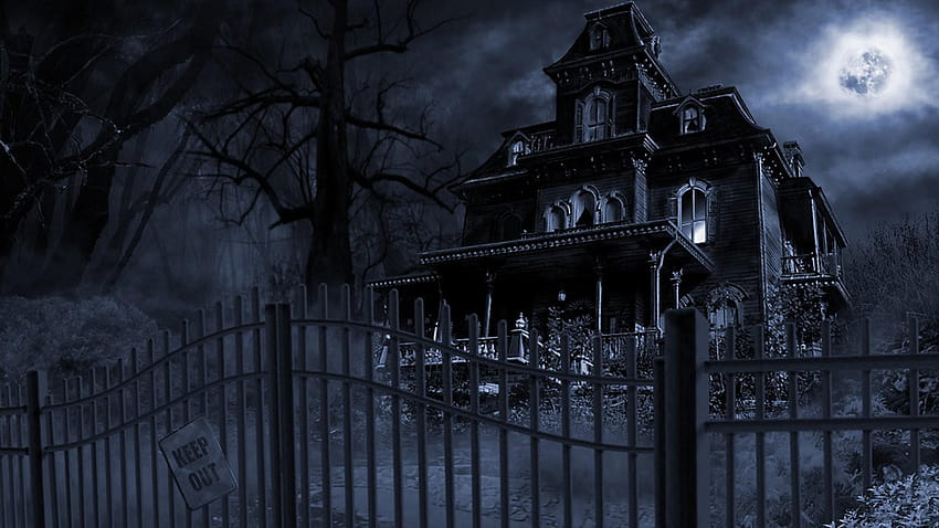 Halloween Haunted House High Definition, halloween haunted houses HD wallpaper