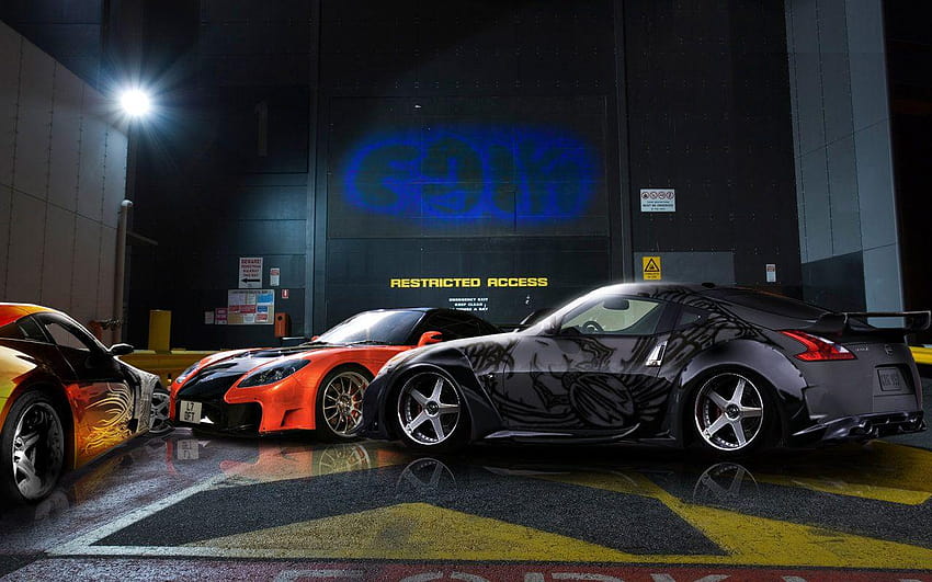 Nissan 350Z Tokyo Drift papel de parede HD