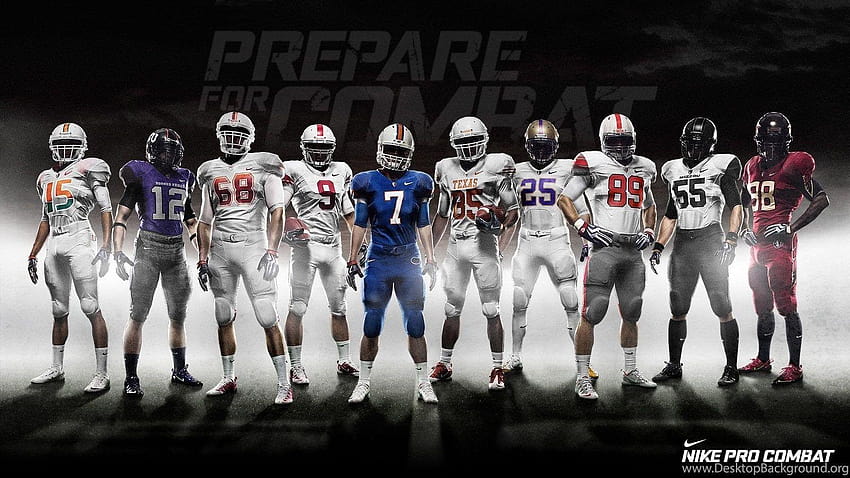 Nike Pro Combat Team Nfl 1600x Nfl Football Live In, cool nfl football backgrounds HD wallpaper