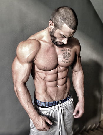 Lazare, abs, body, fitness, focus, gym, hard work, lazar, muscles, HD phone  wallpaper