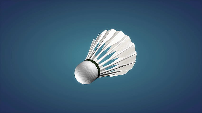 Badminton-Federball, Sportausrüstung HD-Hintergrundbild